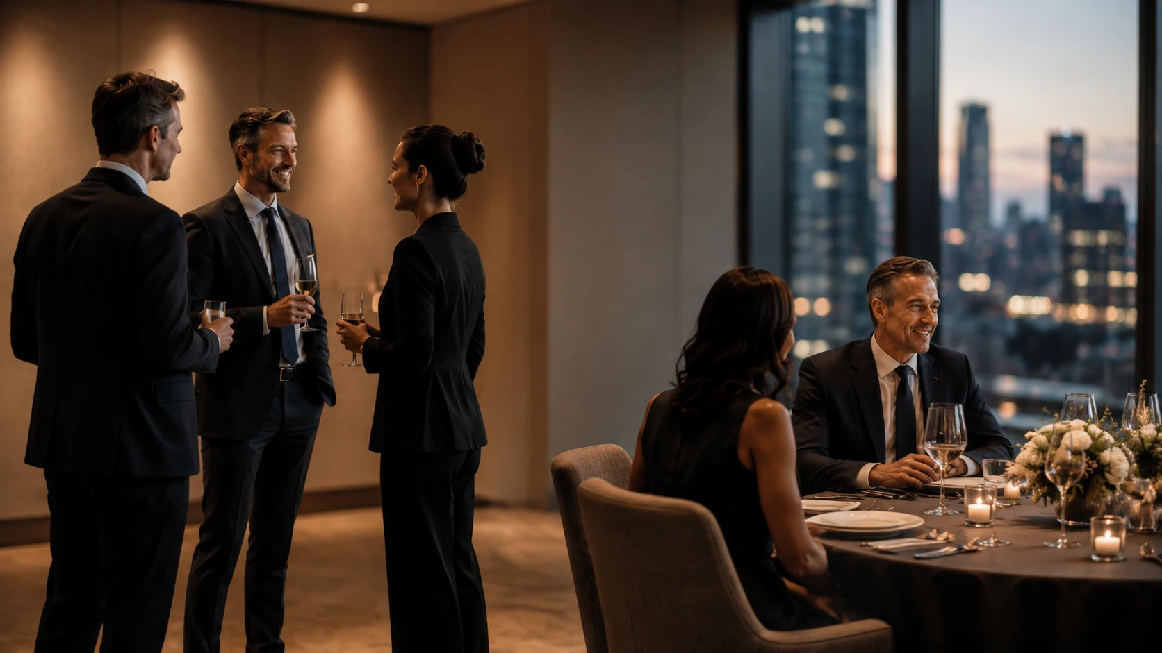Como planejar eventos corporativos para networking, jantares executivos e encontros com investidores